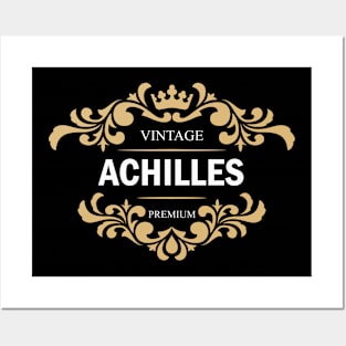 Achilles Name Posters and Art